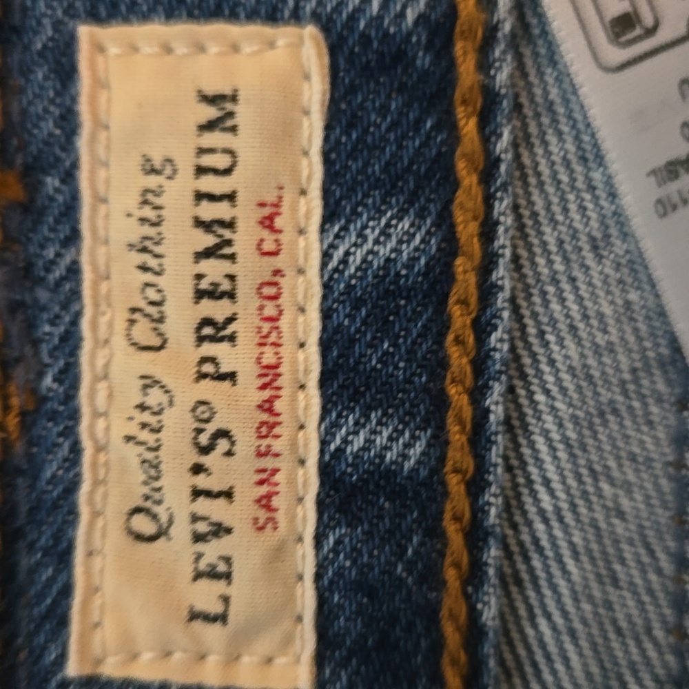 LEVI'S 501 '90S BUTTON FLY WOMEN'S PREMIUM DENIM JEANS NEW TAGS 26 X 30 MID RISE - Picture 11 of 15